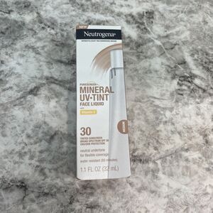 Neutrogena Purescreen+ Tinted Sunscreen for Face with SPF 30, Fragrance Free Med